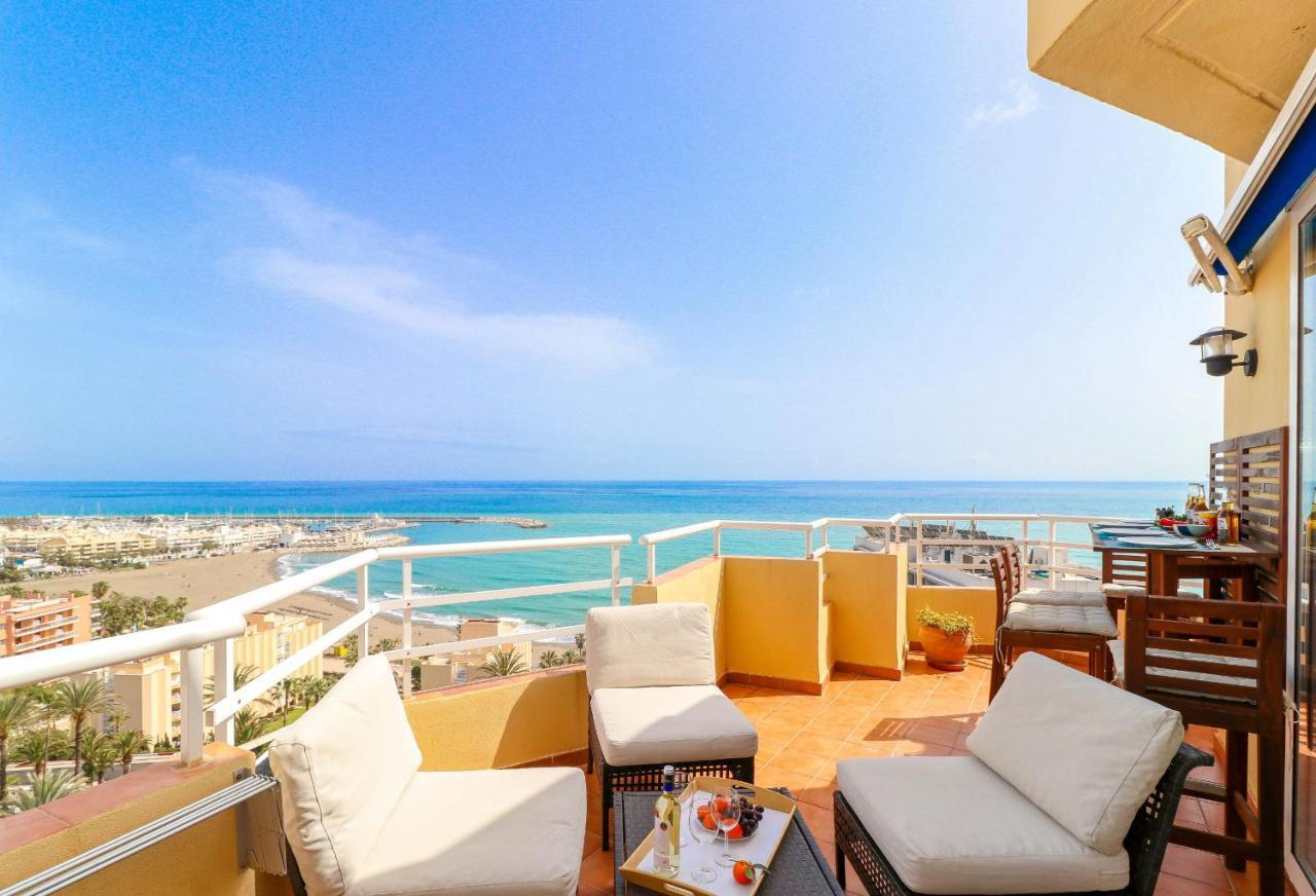 ベナルマデナPenthouse With Panoramic Views - Puerto Marinaアパートメント エクステリア 写真