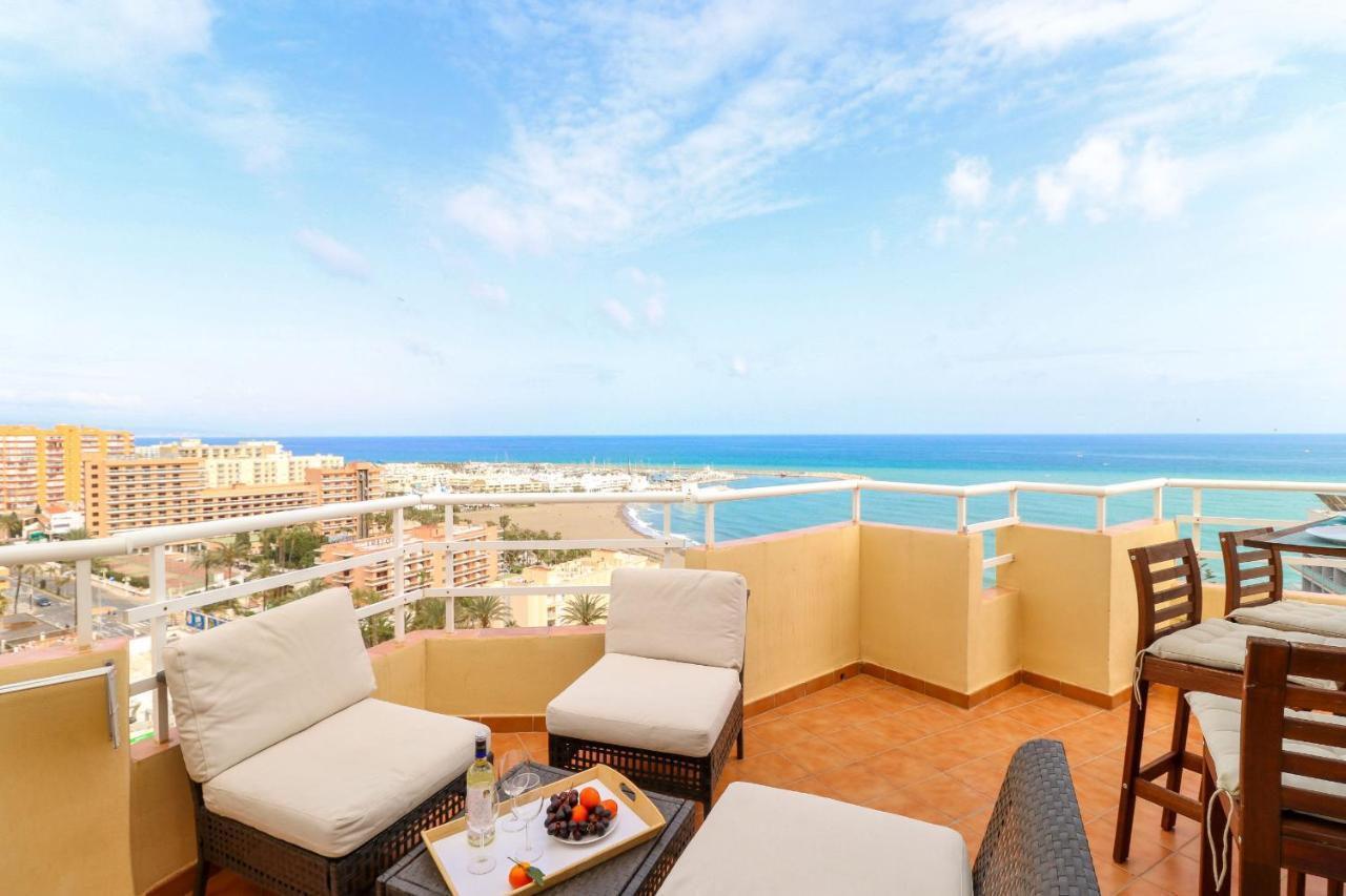 ベナルマデナPenthouse With Panoramic Views - Puerto Marinaアパートメント エクステリア 写真